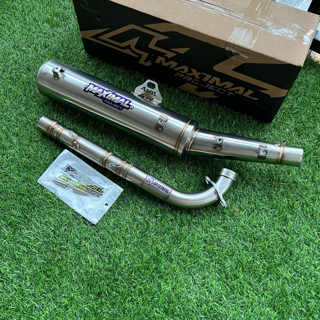 Maximal Project Knalpot Standar Racing Head MX Jupiter Vega