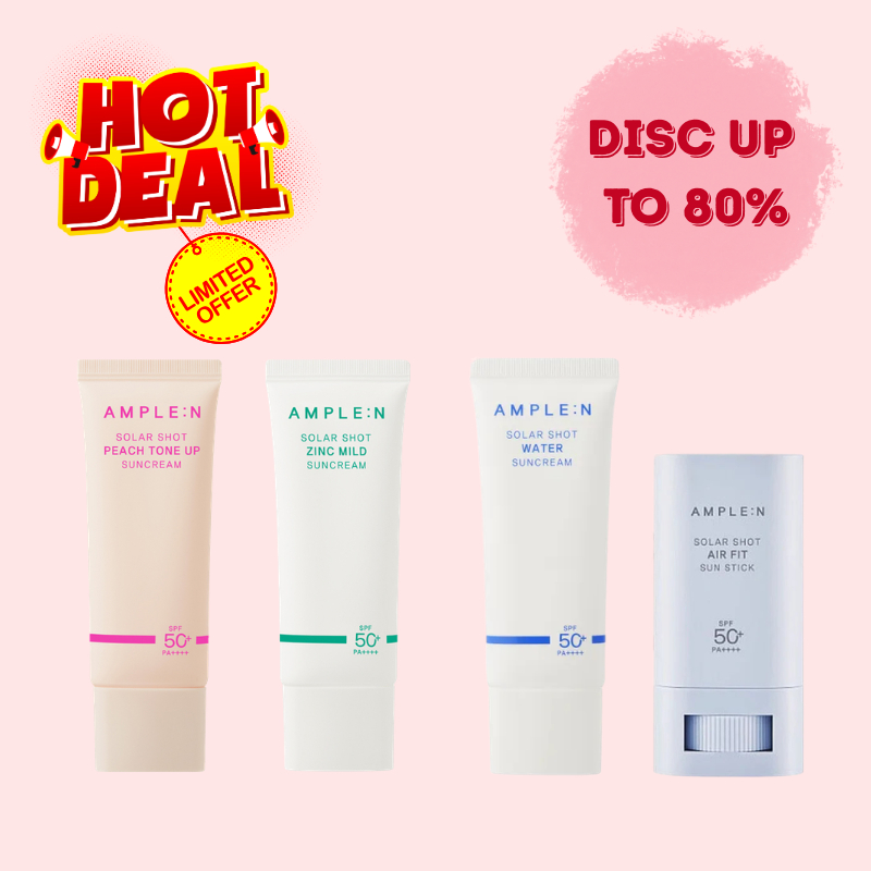 Ample:N Solar Shot Suncream Sale