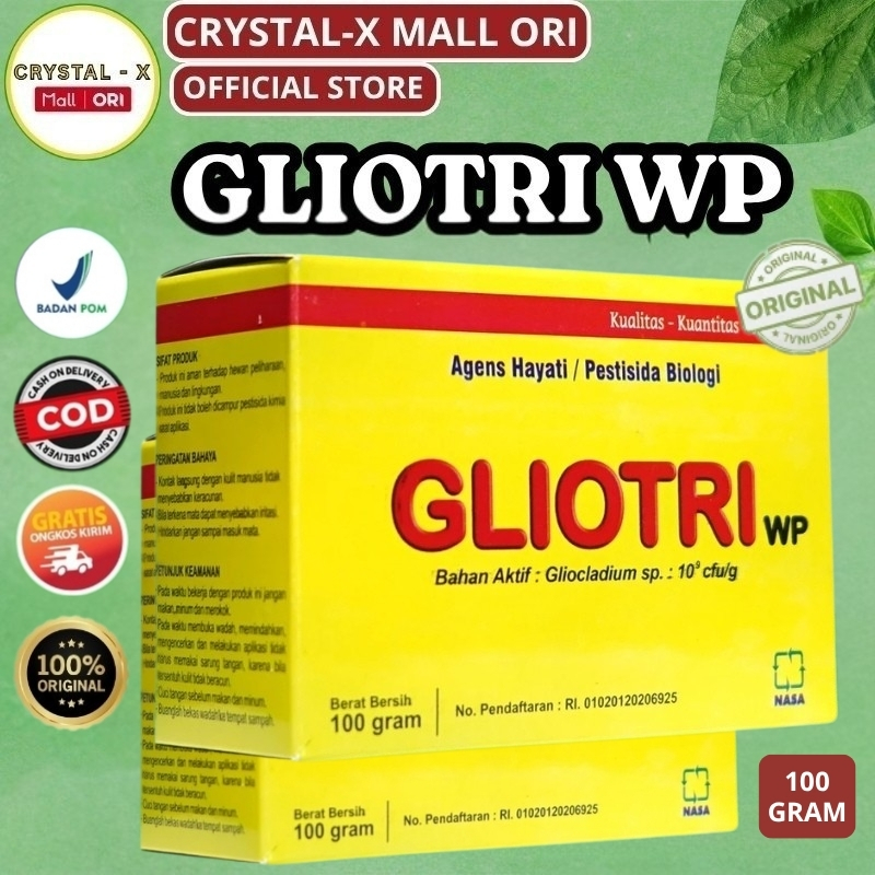 Natural GLIOTRI NASA 100gr Fungisida Organik Atasi Jamur Akar Putih Tanaman