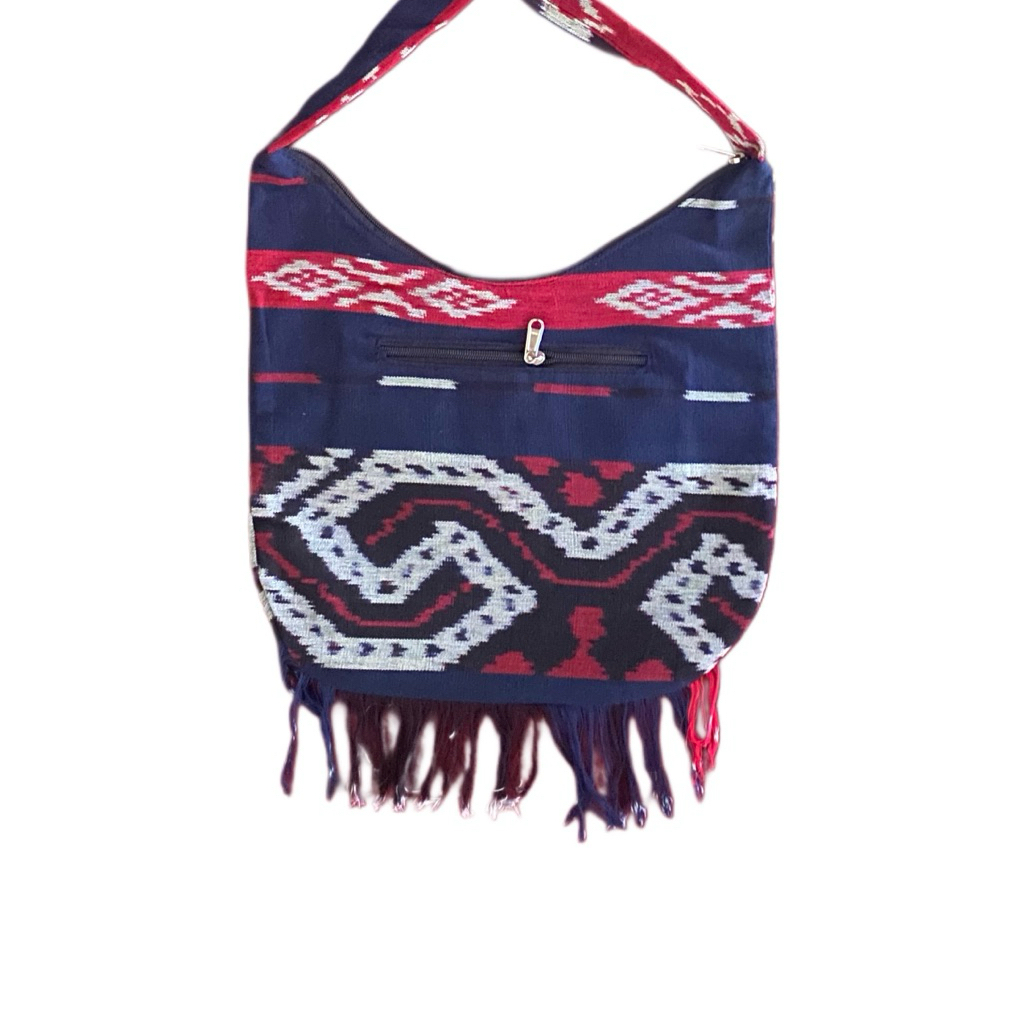 Tas Selempang Tenun Etnik Troso Jepara Motif Toraja Lombok NTT Tenun