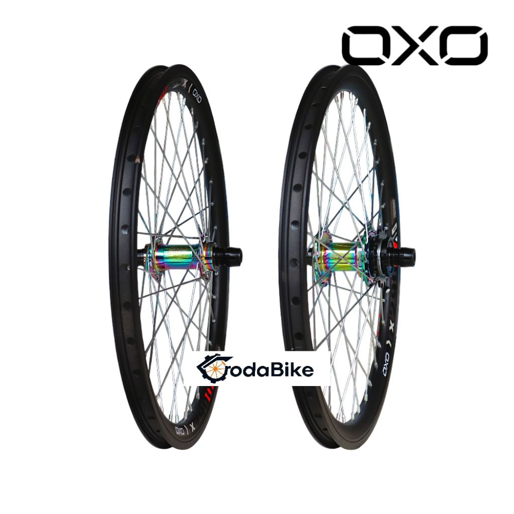 Wheelset 20 BMX 3 cm fx-2900 HB-120 with cog 16T bearing original