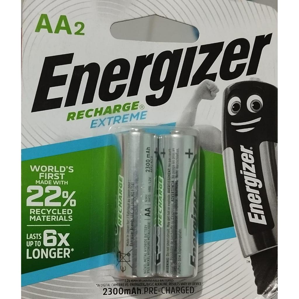 Baterai Energizer Rechargeable / Baterai Cas / Baterai isi ulang AA 2300 mAh Original