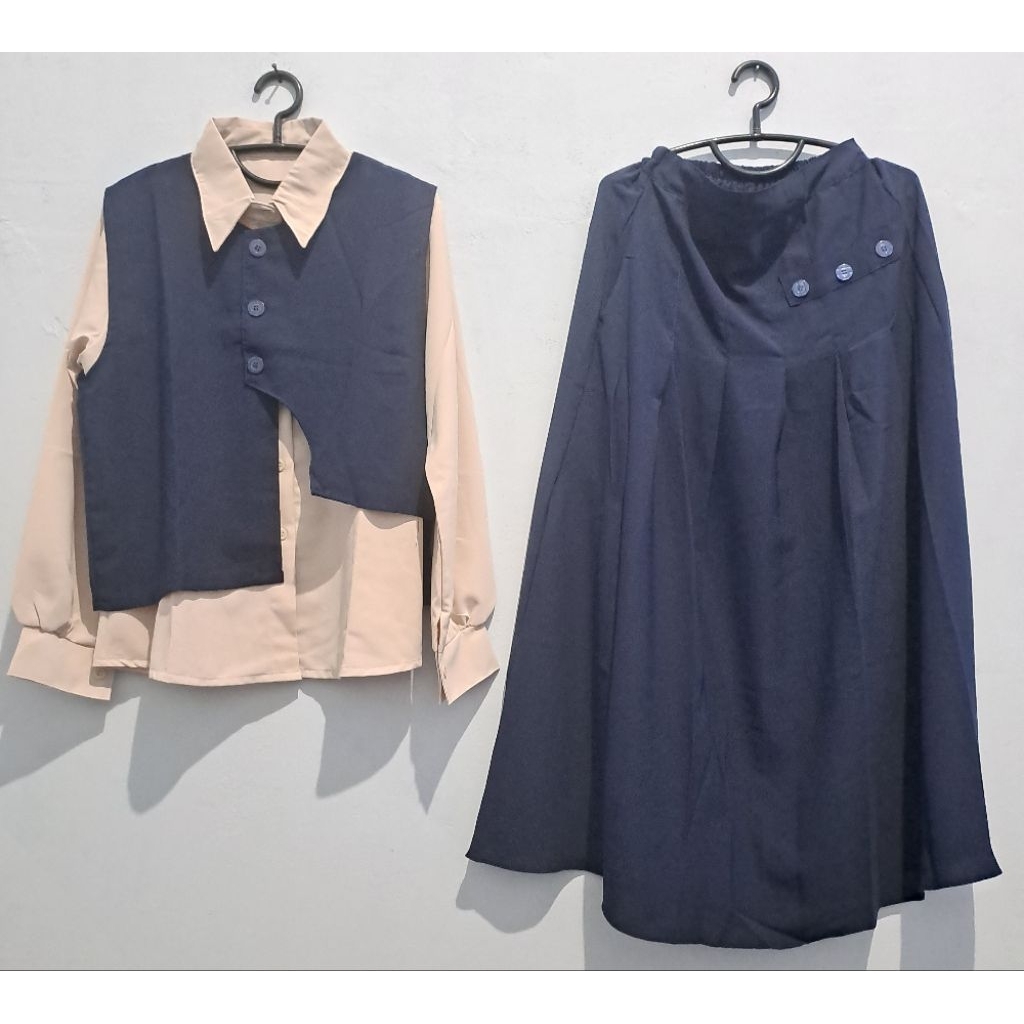 setrok vest by gamila yumna
