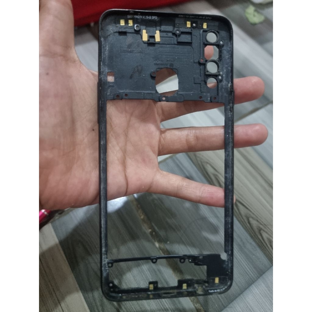 bezel samsung a20s ori copotan hp layak pake