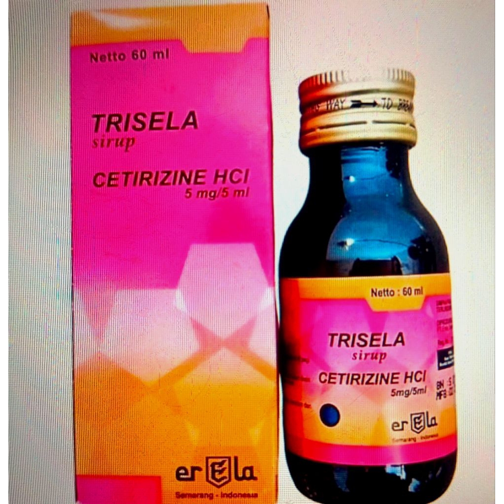 CETIRIZINE SYRUP - TRISELA Syrup.CETIRIZINE HCL 5MG