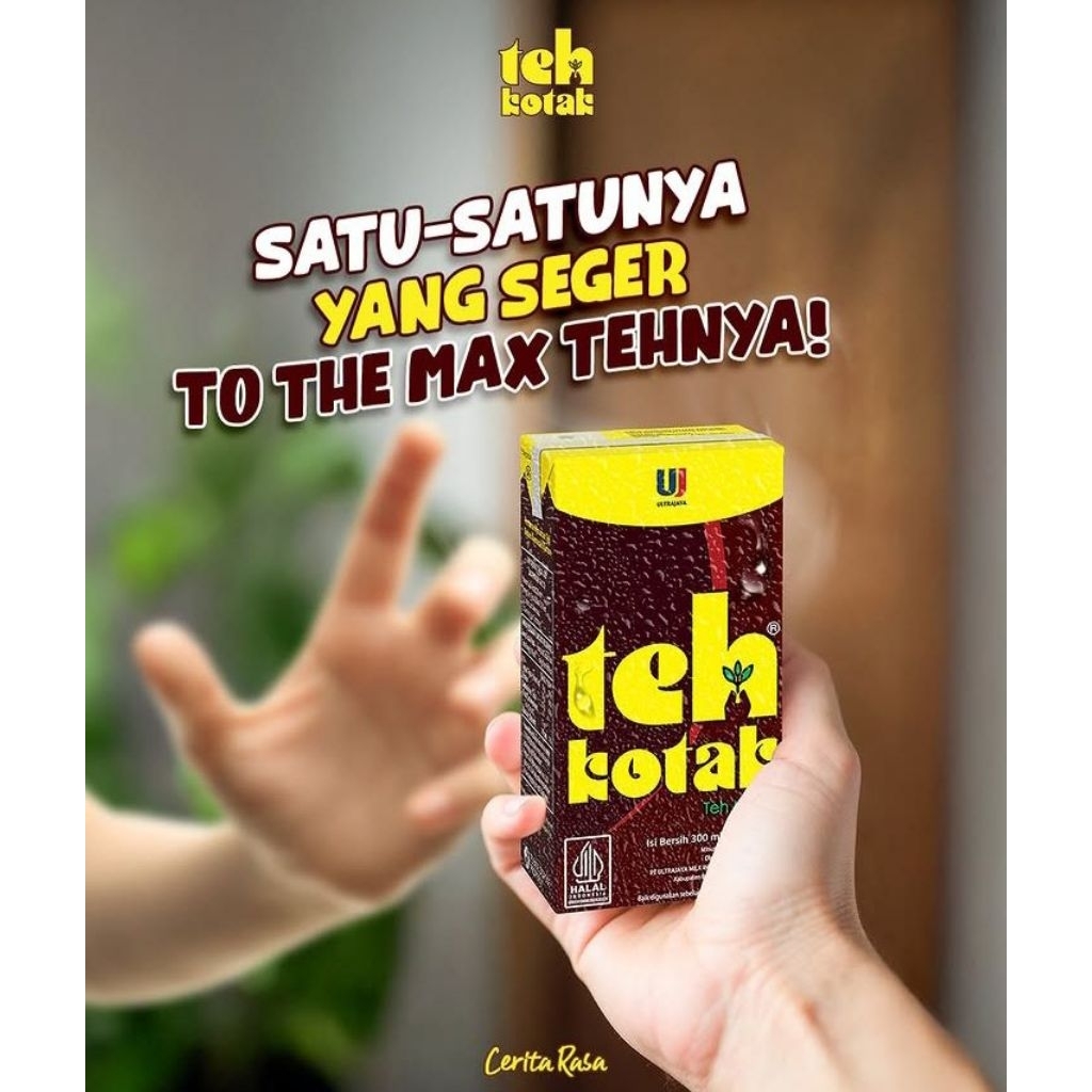 Teh kotak, teh kotak ukuran 300ml, teh kotak 1 Dus