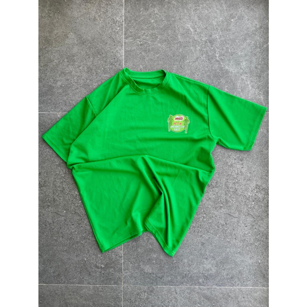 Jersey Milo Running Green Original