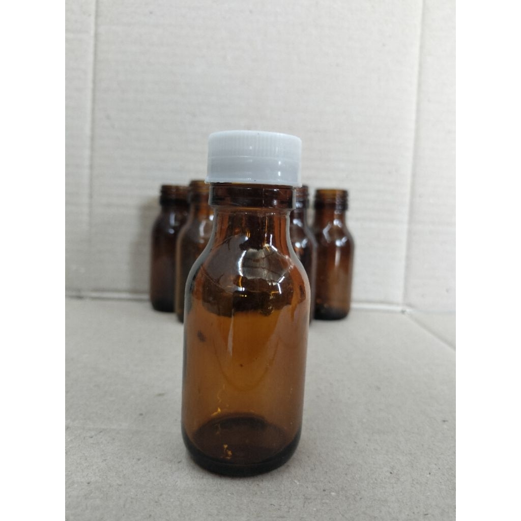 botol coklat 60ml/ botol kaca 60ml/ botol coklat 60ml