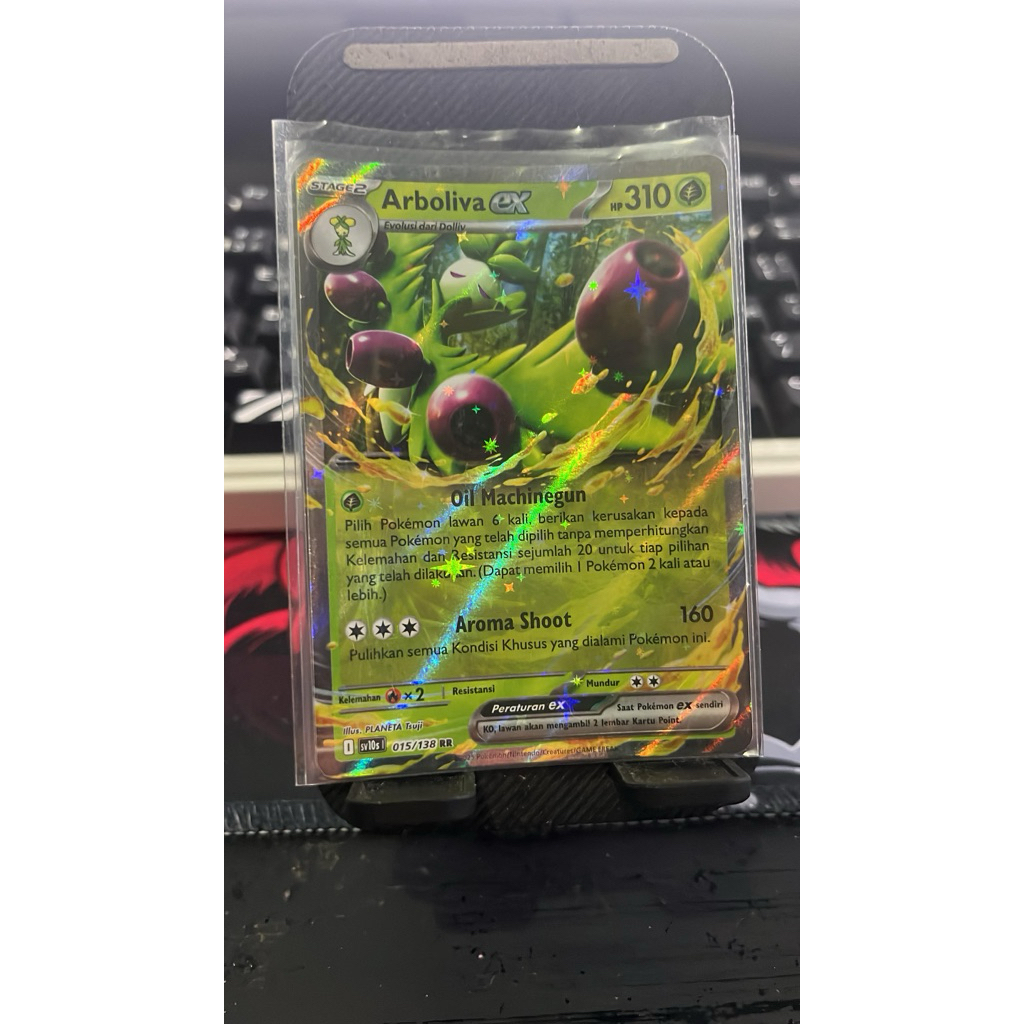 Pokemon TCG Indonesia Kehadiran Juara sv10s - Arboliva ex RR 015/138