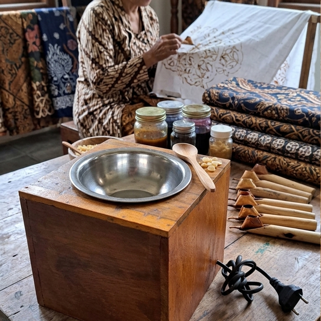 Kompor Malam Batik Tradisional