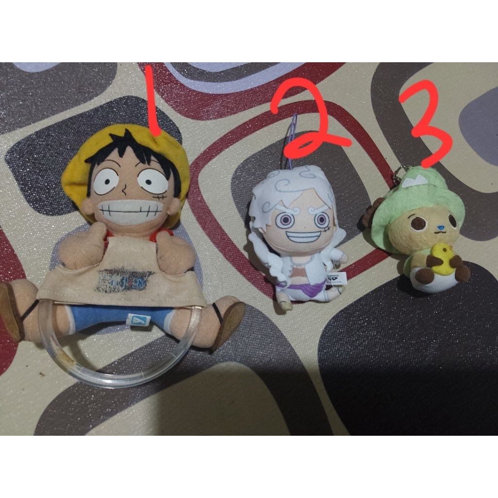 Official Merchandise Ganci Plush Luffy Chopper One Piece