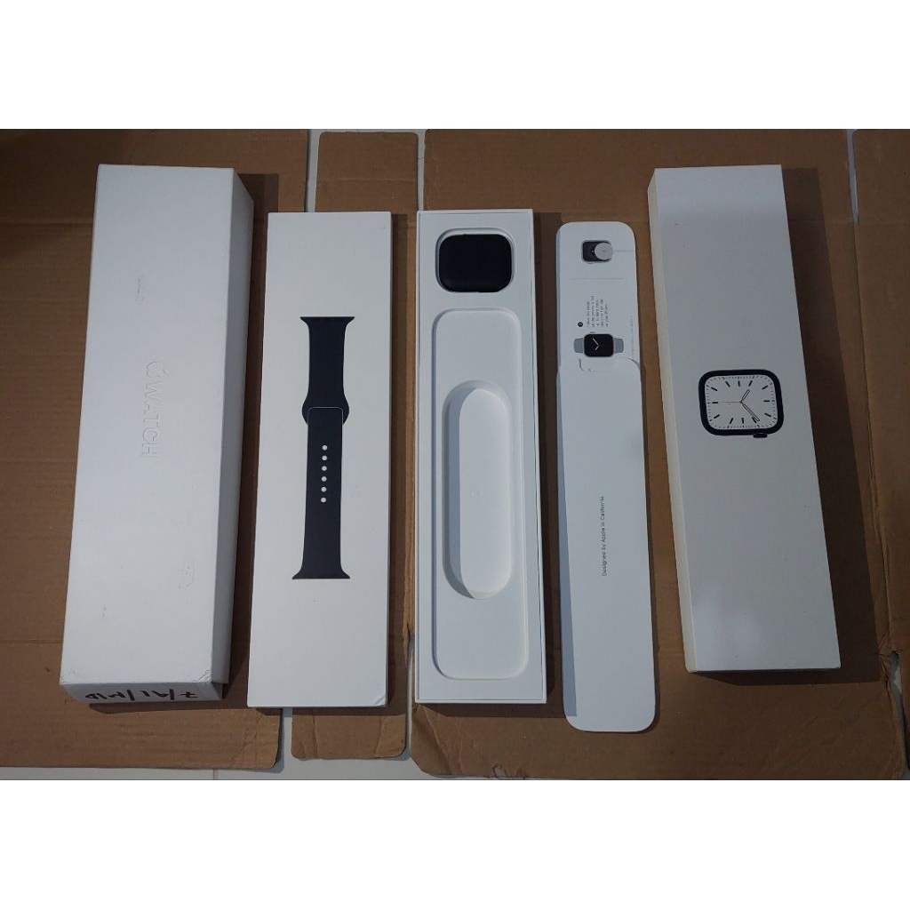 DUS BOX APPLE WATCH SERIES 7 41 MM MIDNIGHT ORI COPOTAN IBOX