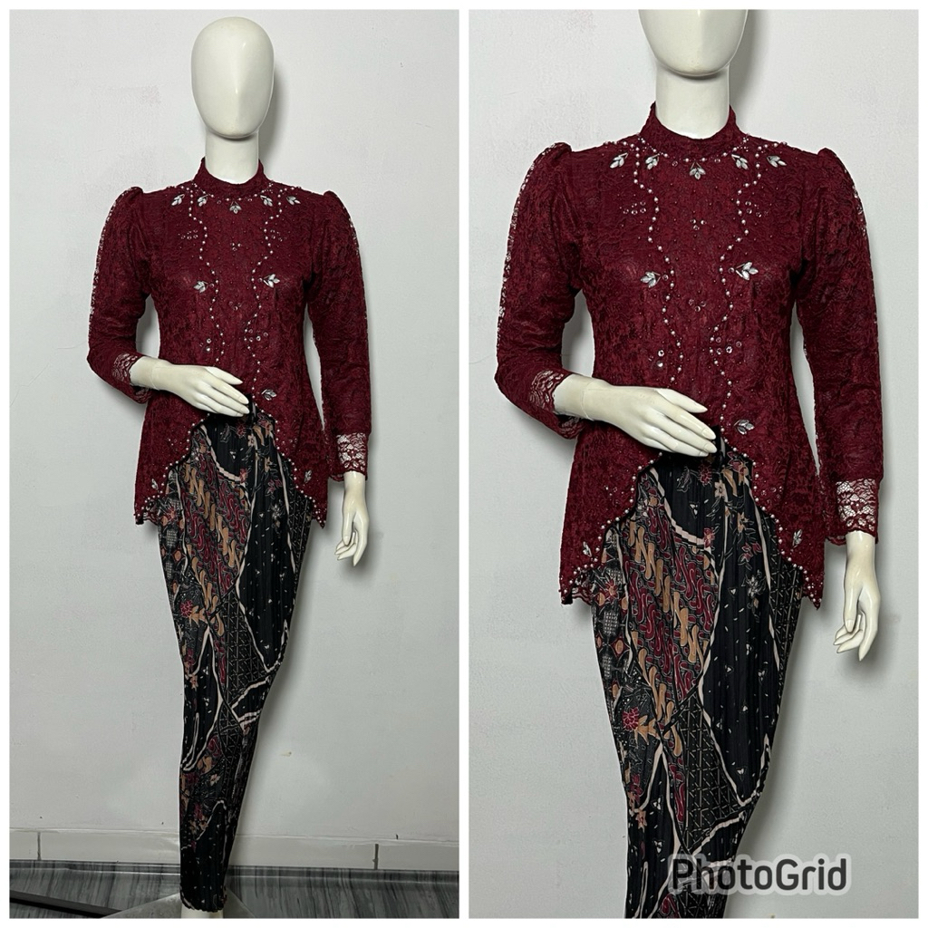 Kebaya KutuBaru Remaja / Kebaya KutuBaru Modern / Kebaya Wisuda / Kebaya KutuBaru Tulle