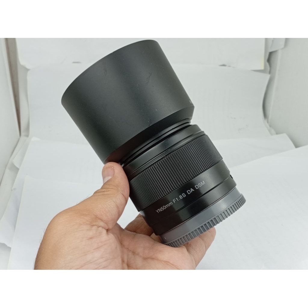 Lensa Fix Yongnuo Sony DA DSM 50mm F1.8 For Sony E Mount A6000 a6100 a6300 a6400 a6500 a5000 a5100 n