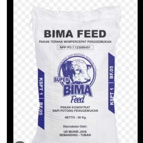 BIMA FEED PAKAN KONSENTRAT super PENGGEMUKAN SAPI