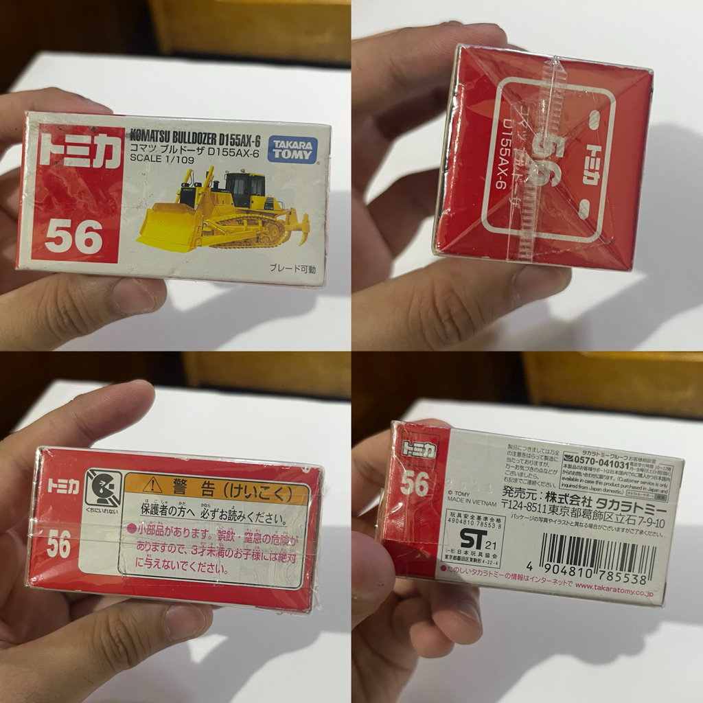 Tomica No 56 Komatsu Bulldozer D155AX-6
