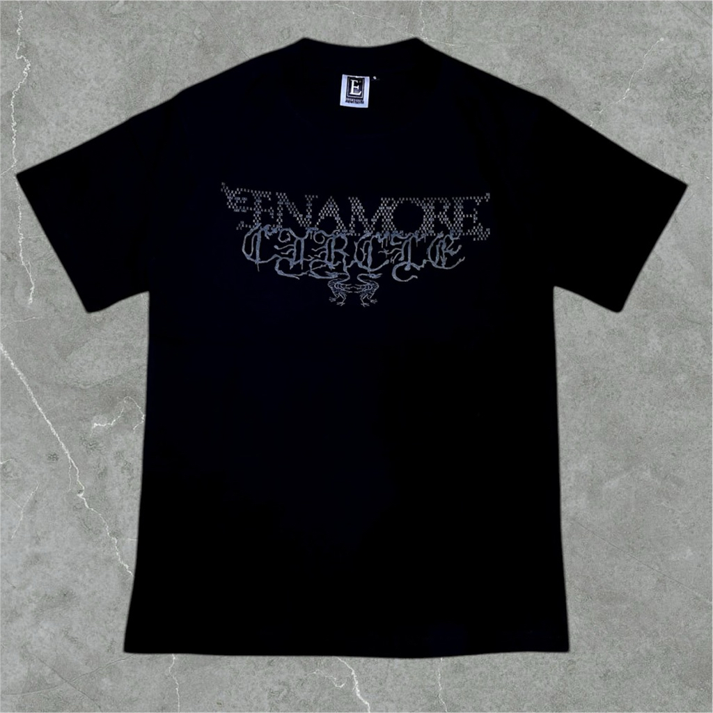 T-SHIRT ENAMORE - CIRCLE BLACK