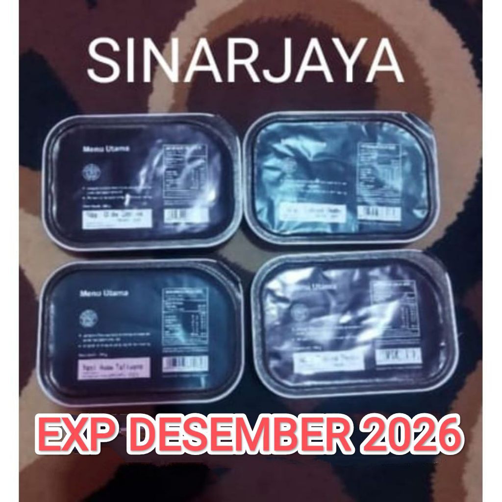 RANSUM TNI MAKANAN SIAP SAJI GRATIS PEMANAS EXP DESEMBER 2026