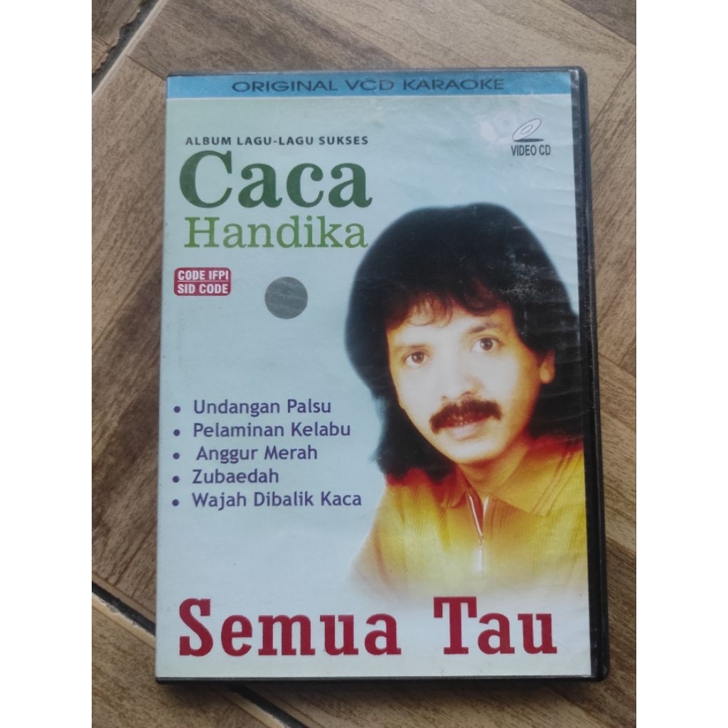 VCD album lagu lagu sukses CACA HANDIKA