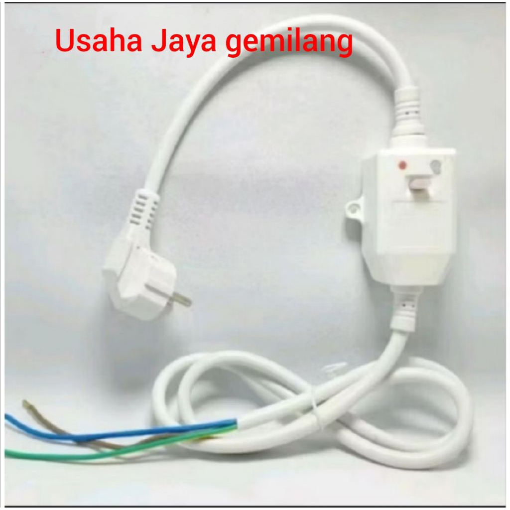 Kabel ELCB Listrik water heater / Kabel pengaman water heater dari konslet / trabel