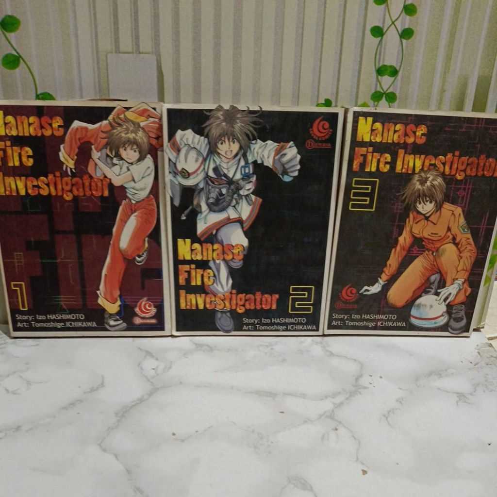 Komik Nanase Fire Investigator Cabutan Original Level Comics