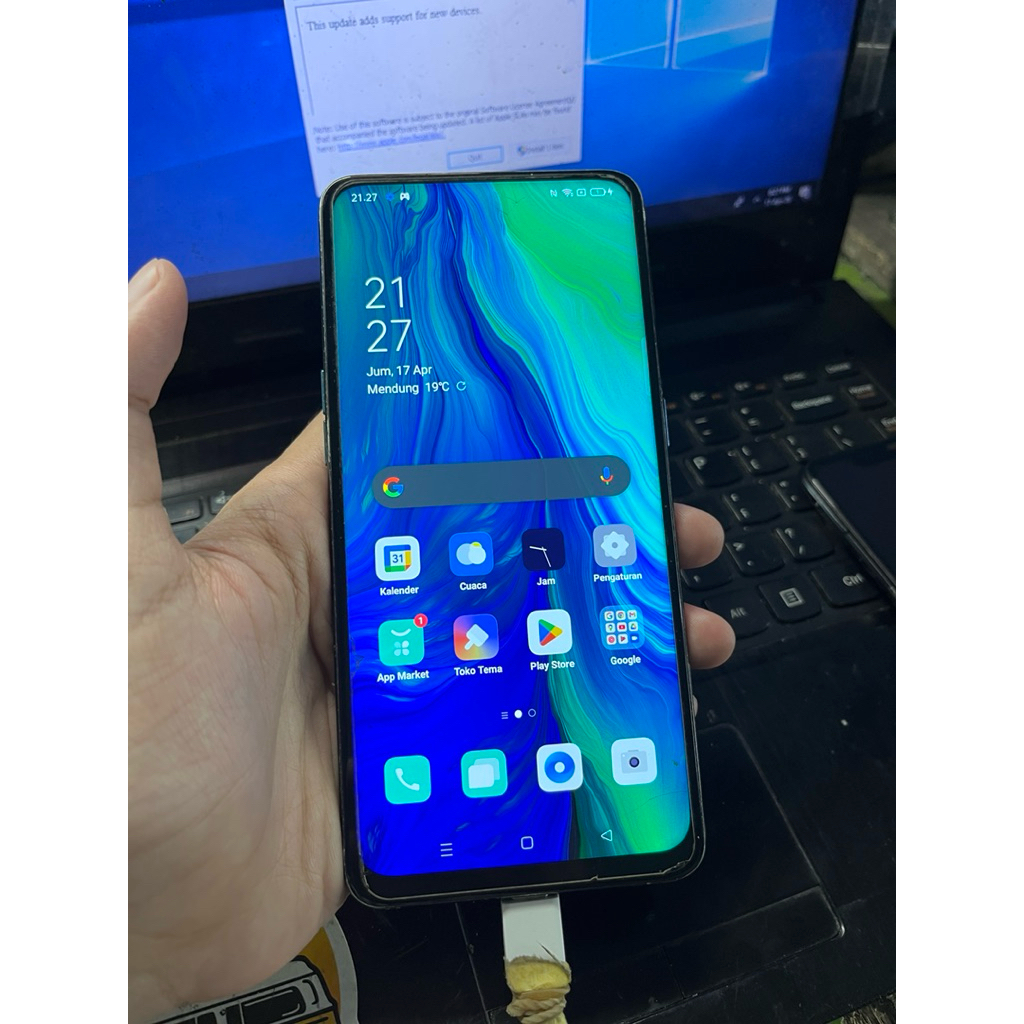 Oppo Reno 10x Zoom 8/256GB NEGO Normal Mulus Kamera Jauh Mantap Murah minus sim tray sama LCD ngeres