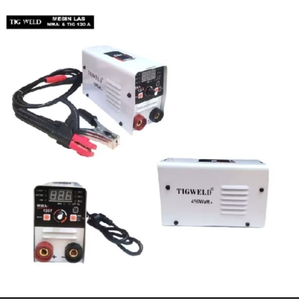Tig weld MMA - 120 T - mesin las listrik mini portable 450 watt