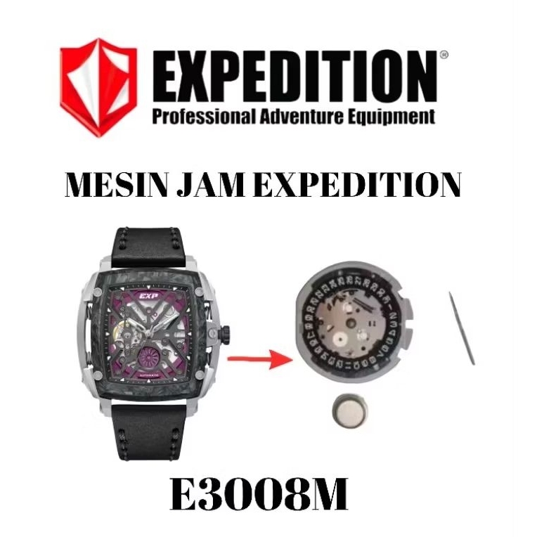 Mesin Jam Expedition Original E3008M