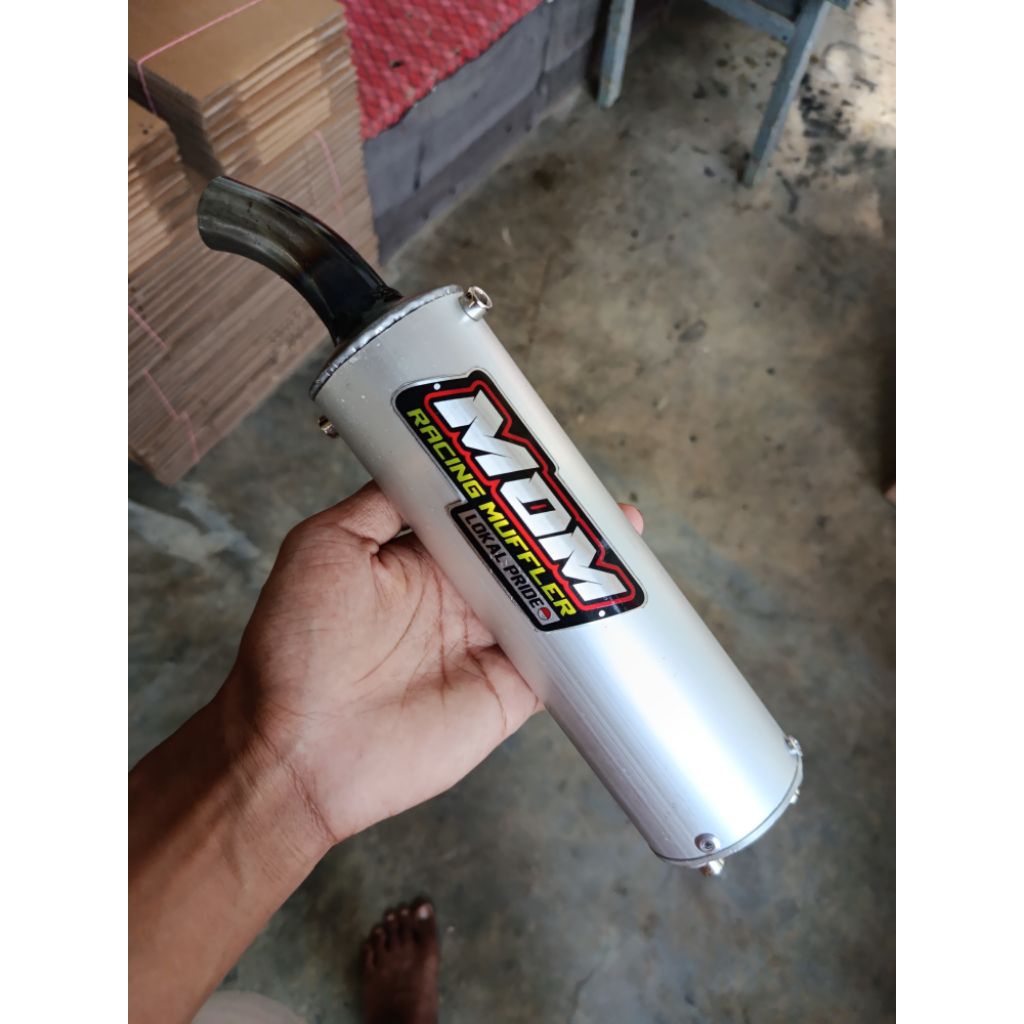 Peredam suara knalpot Silincer knalpot 2 tak ninja r rr fiz r bahan aluminium