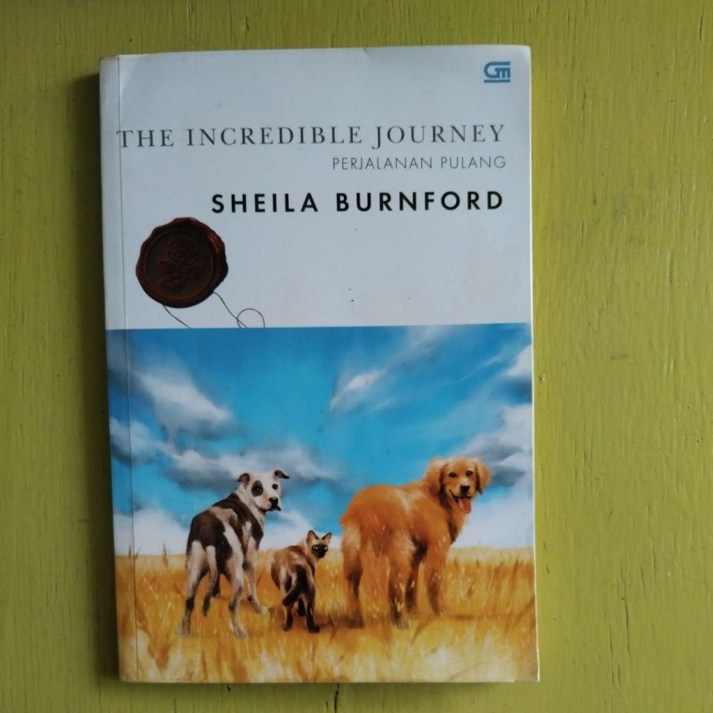 Preloved Novel Klasik The Incredible Journey - Sheila Burnford