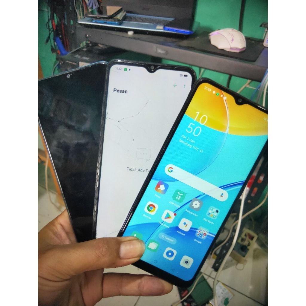 OPPO A15 MINUS BACA DESKRIPSI