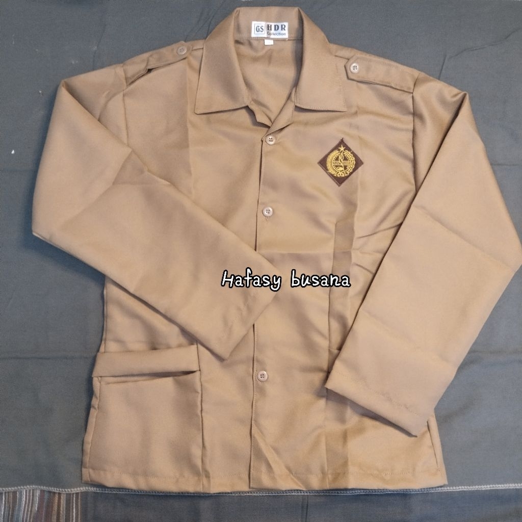 Seragam Sekolah Baju Pramuka Rapillo Tali SD, SMP, SMA Perempuan