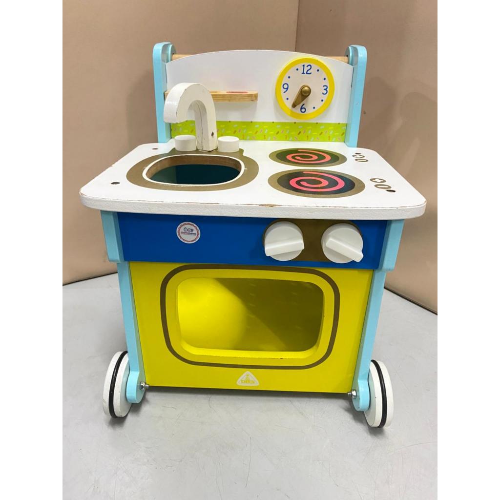 Preloved ELC Wooden Activity Kitchen