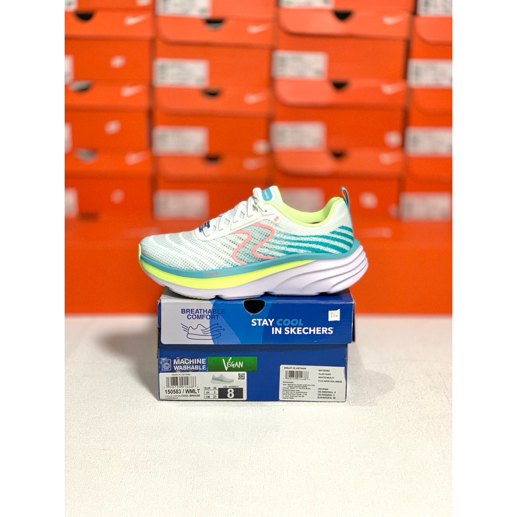 SKECHERS D’LUX VAPOR - COOL BREEZE 150583/WMLT ORIGINAL RESMI