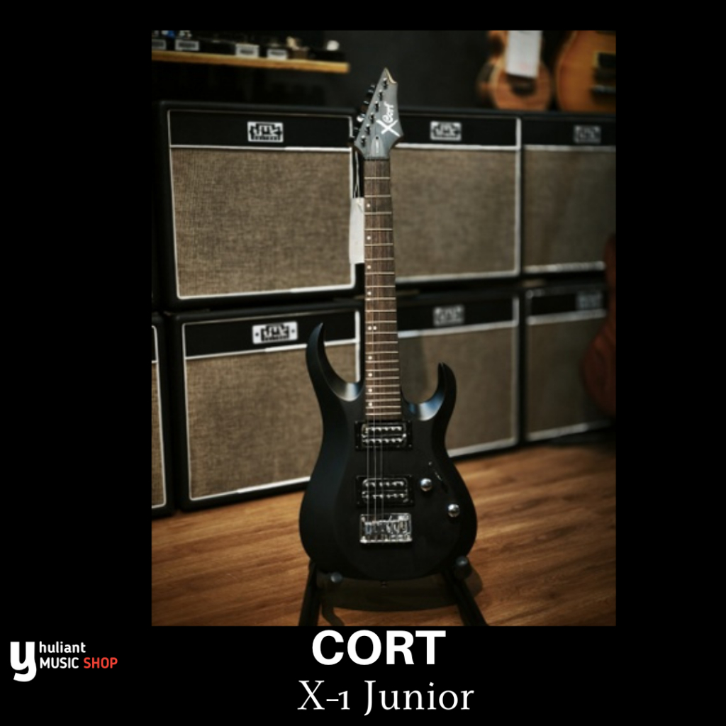 Cort X1 Junior Black Electric Guitar Original New Old Stock