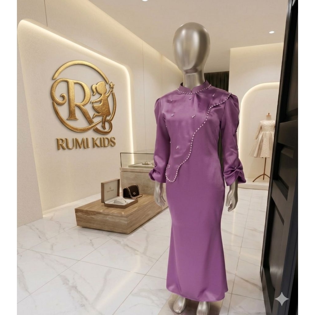 Gamis Duyung anak perempuan dengan bahan armani silk premium cocok untuk usia 1-10 tahun