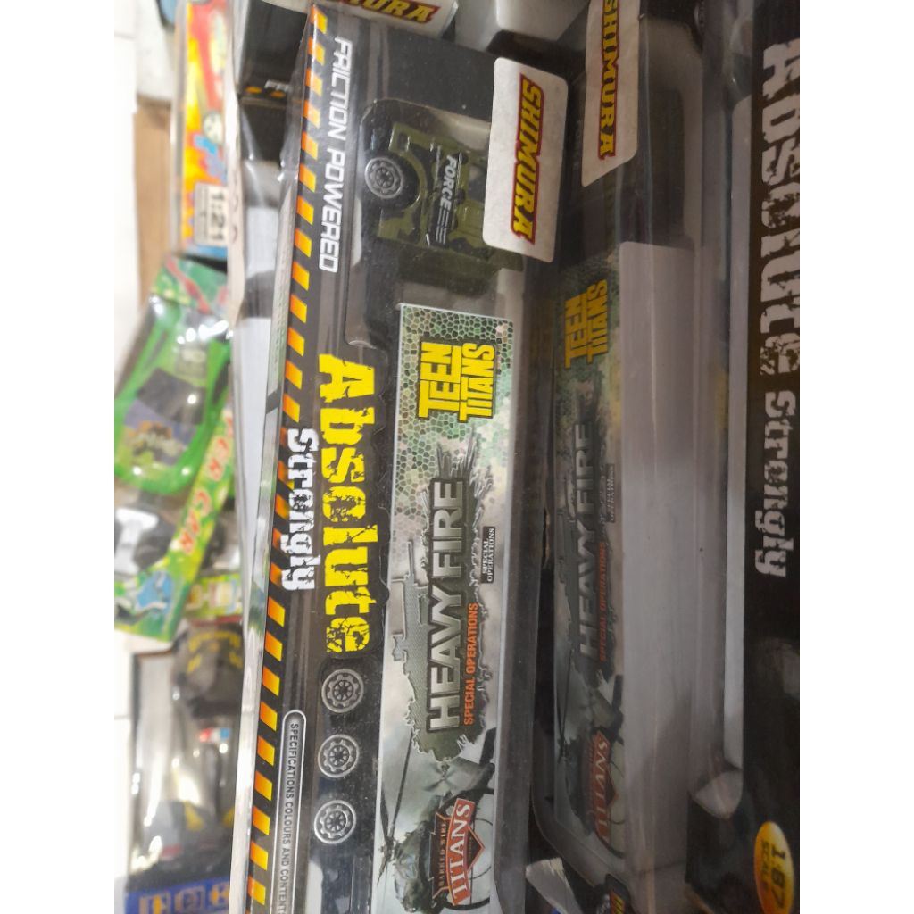 mainan truck truk kontainer besi diecast