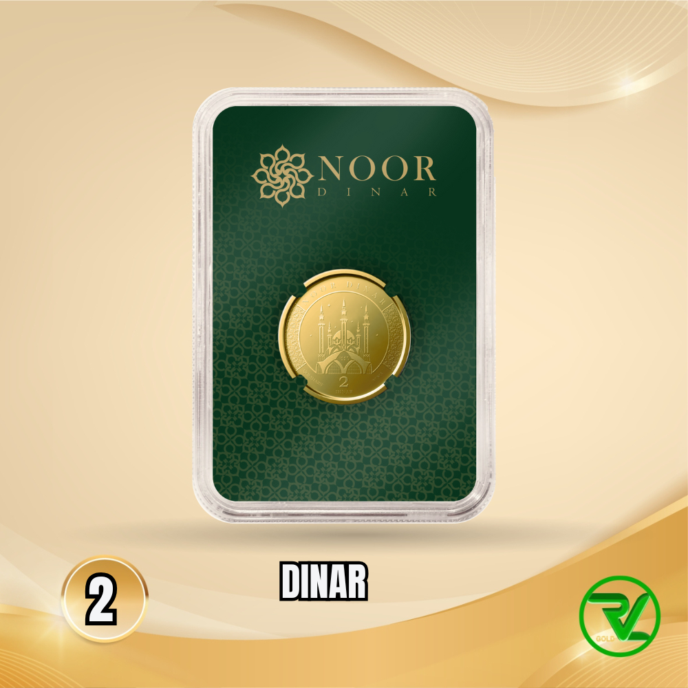 EMAS NOOR DINAR - 2 DINAR