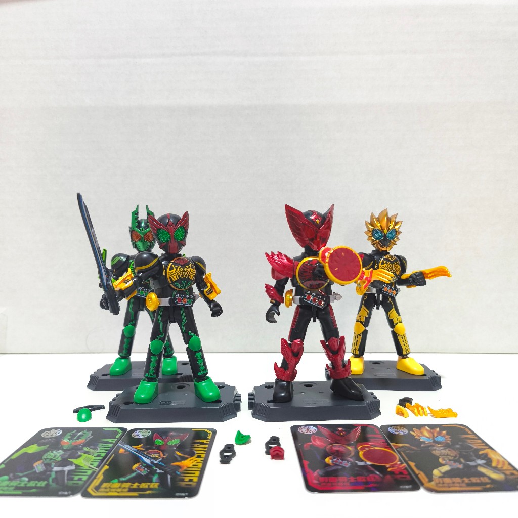 blokees kamen rider ooo SET take all form tatoba tajador gatakiriba latorata