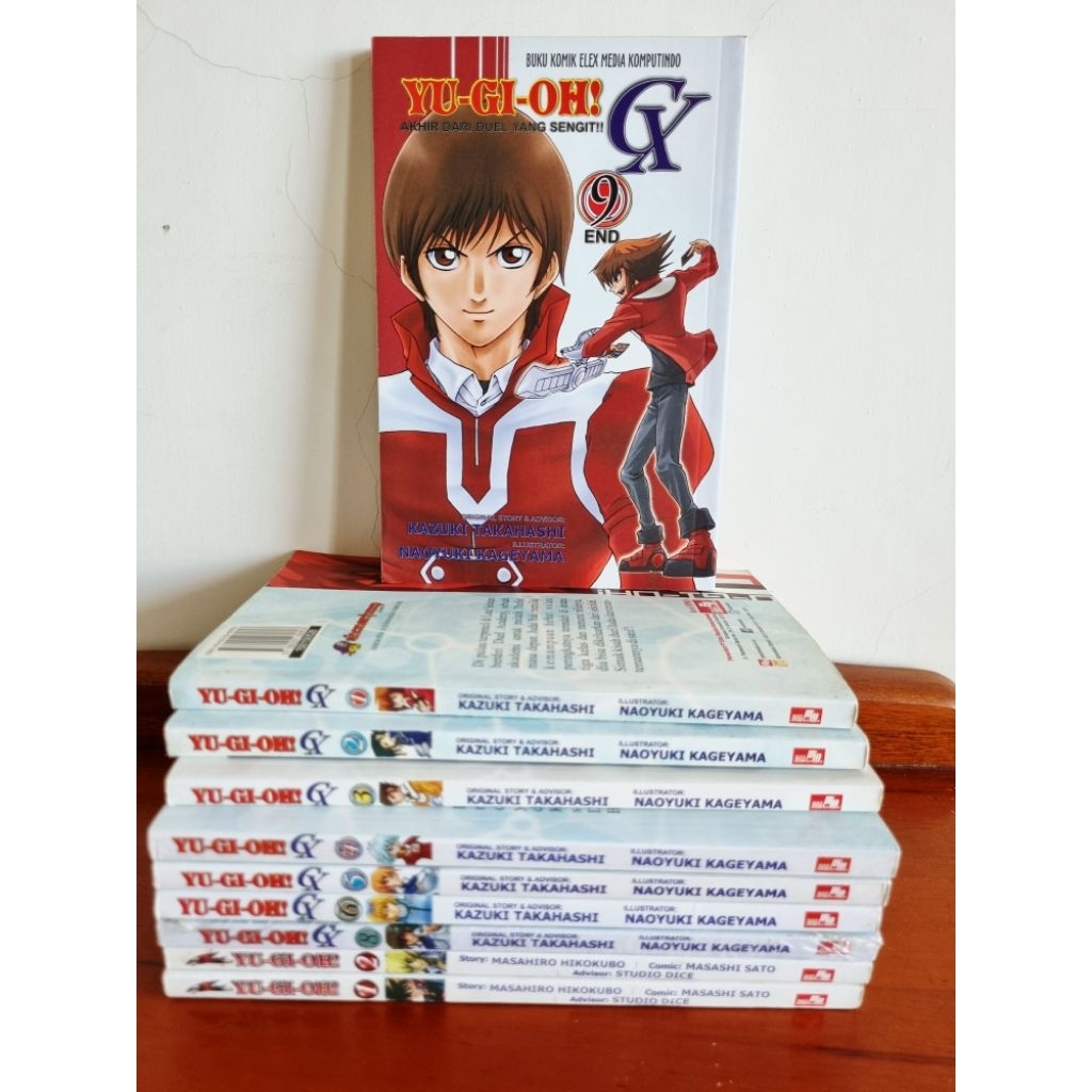 komik yugioh gx 1-9 /komik yugioh 5ds 1-7