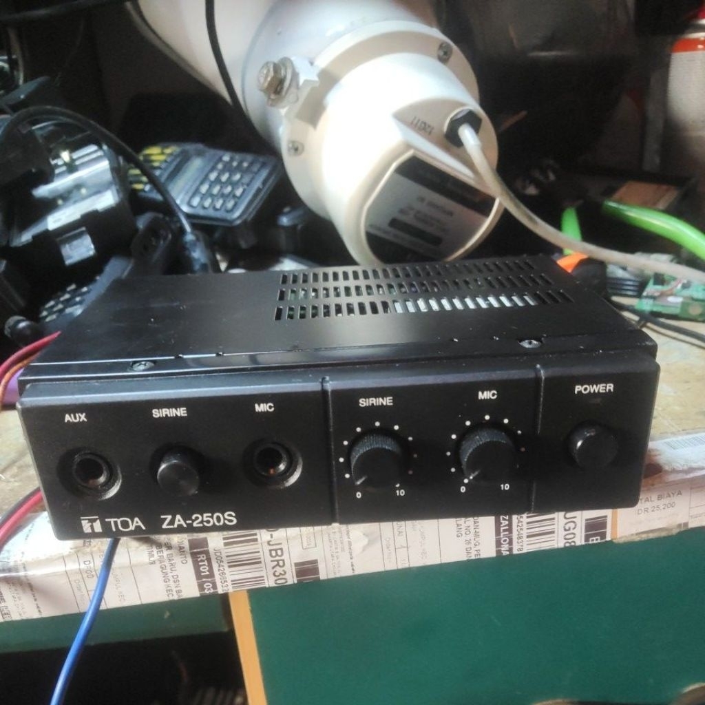 AMPLIFIER MOBIL TOA ZA-250S AMPLI MOBIL MERK TOA ZA25OS