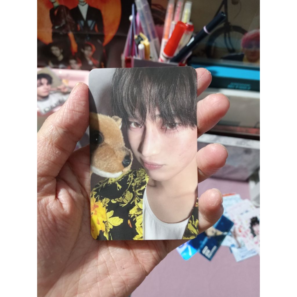 PHOTOCARD OFFICIAL ENHYPEN SUNOO BONEKA RUSA YOU DESIRE UNLEASH