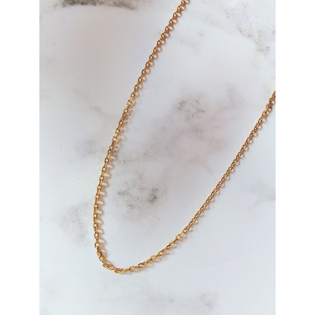 Kalung Nuri Polos Emas Asli - Toko Sinar Mas