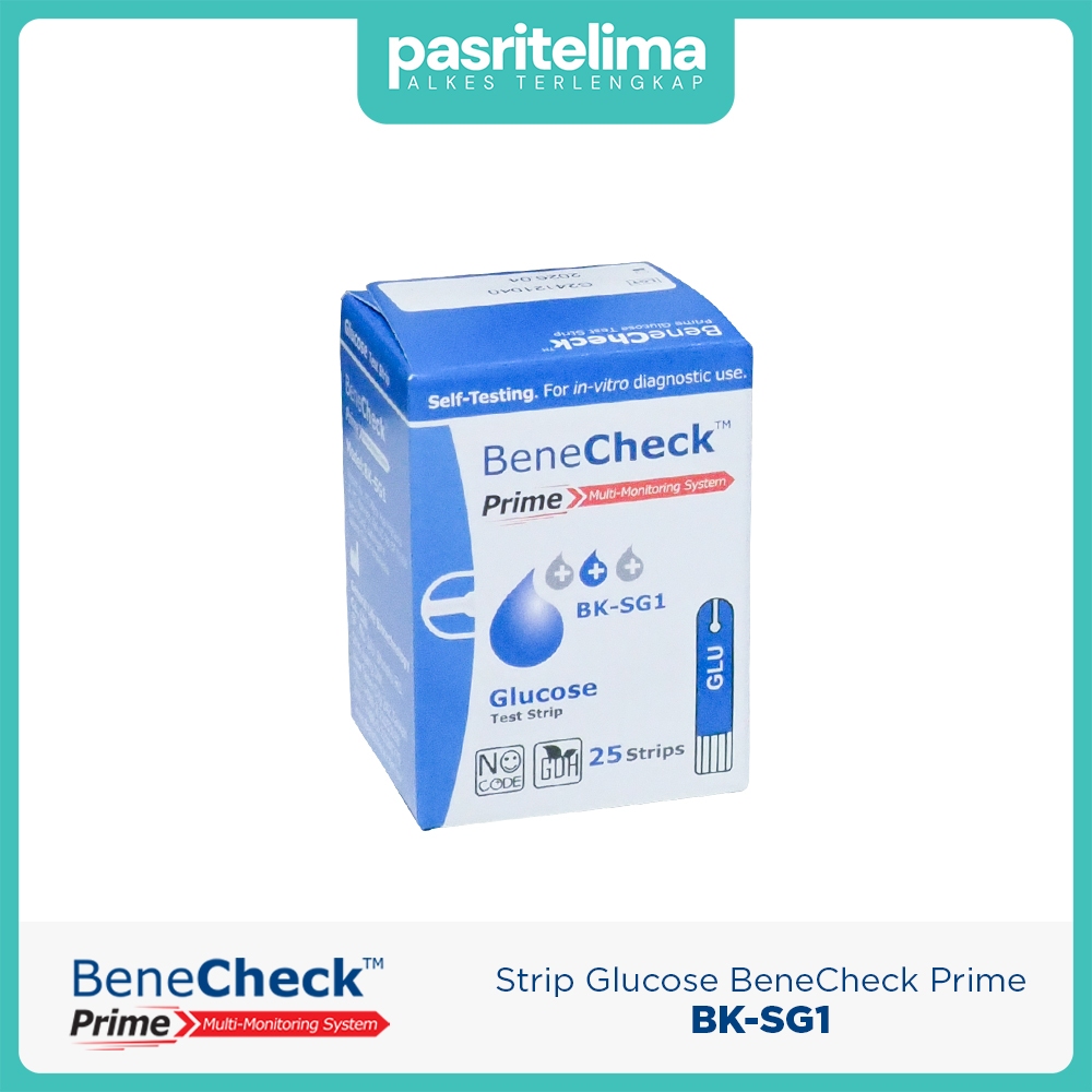 Alat Cek Darah - Benecheck PRIME Test Strip Gula Darah