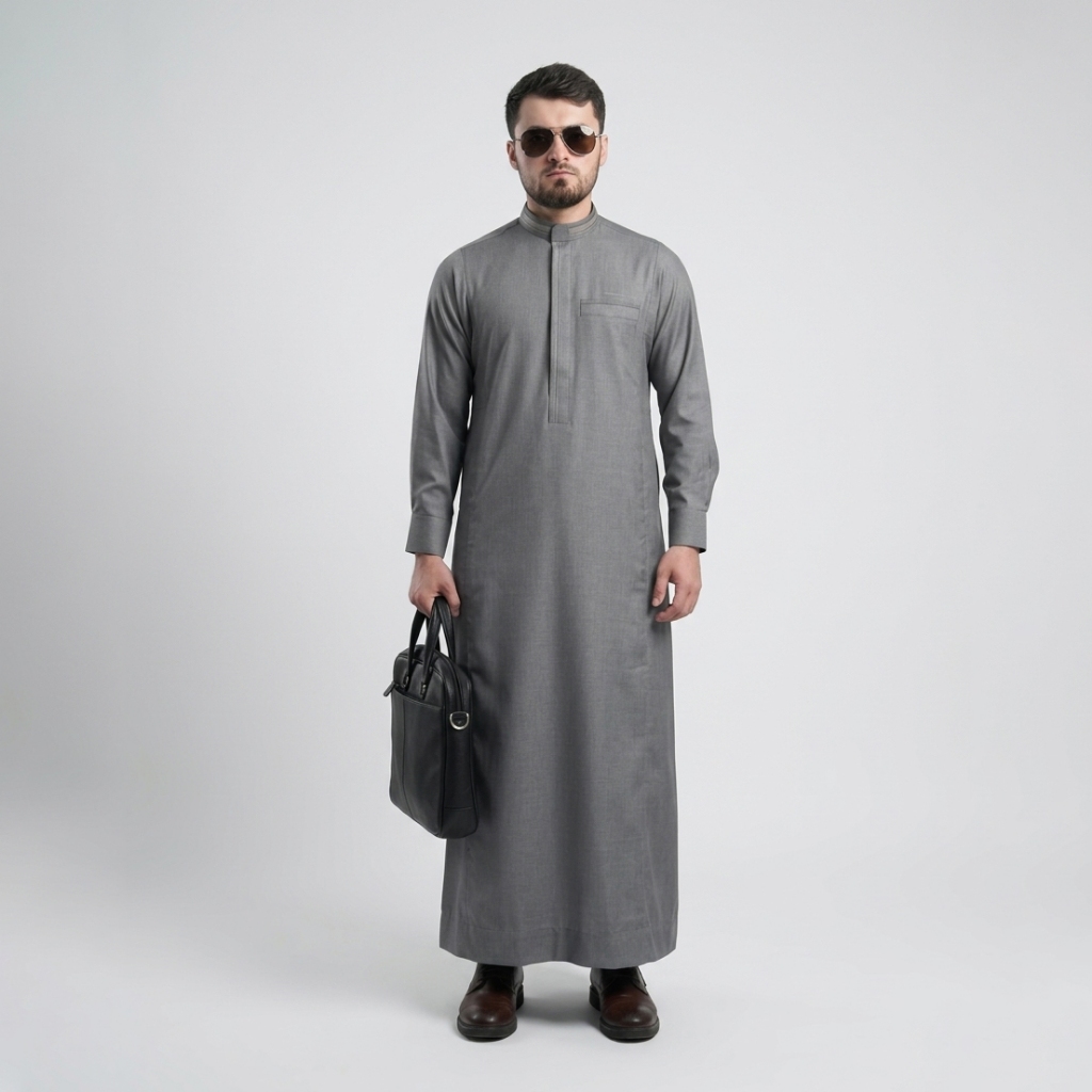 SAMASE R095 Jubba Thobe Exclusive Lengan Panjang
