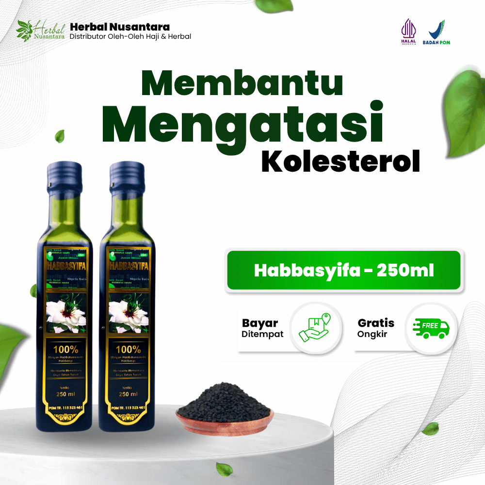 HABBASYIFA HABBATUSSAUDA CAIR 250ML ASLI ORIGINAL