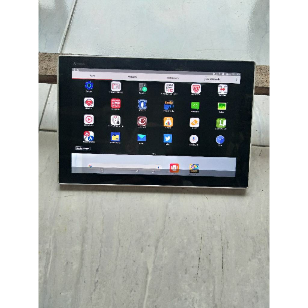 Tablet fujitsu arrows Docomo Ram 3/32