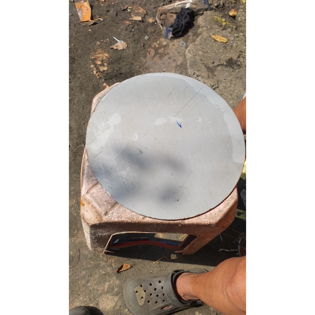 Plat Stainless 304 Tebal 4mm | Custom Bulat | Ss304