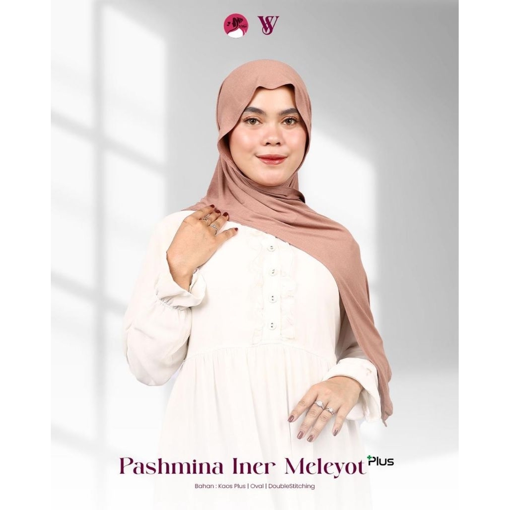 [Grosir/5Pcs]Annisa Hijab-Pashmina Inner Oval Plus Widya