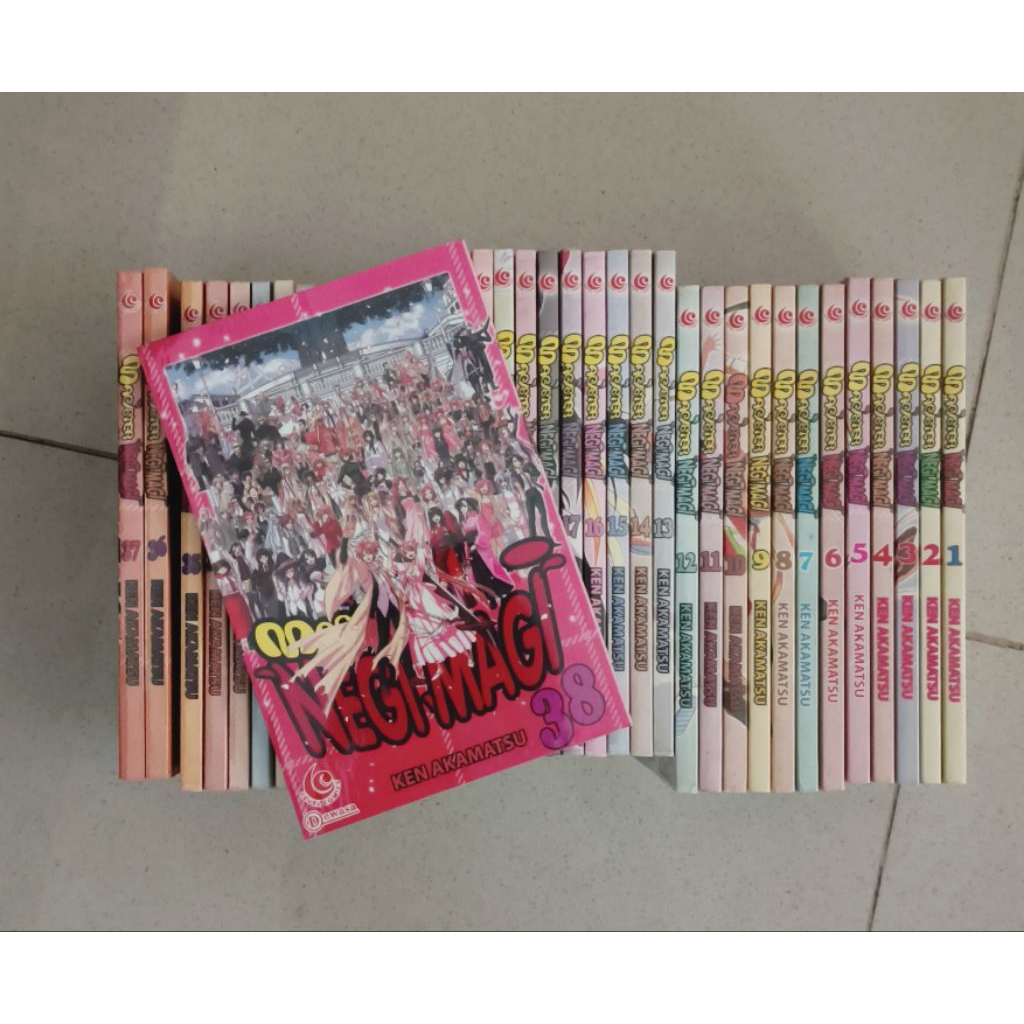 Komik Magister Negi Magi 1-38